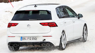 2020 Volkswagen Golf R - minimal disguise - frear 3/4 tracking