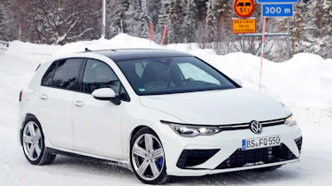 2020 Volkswagen Golf R - minimal disguise - front cornering