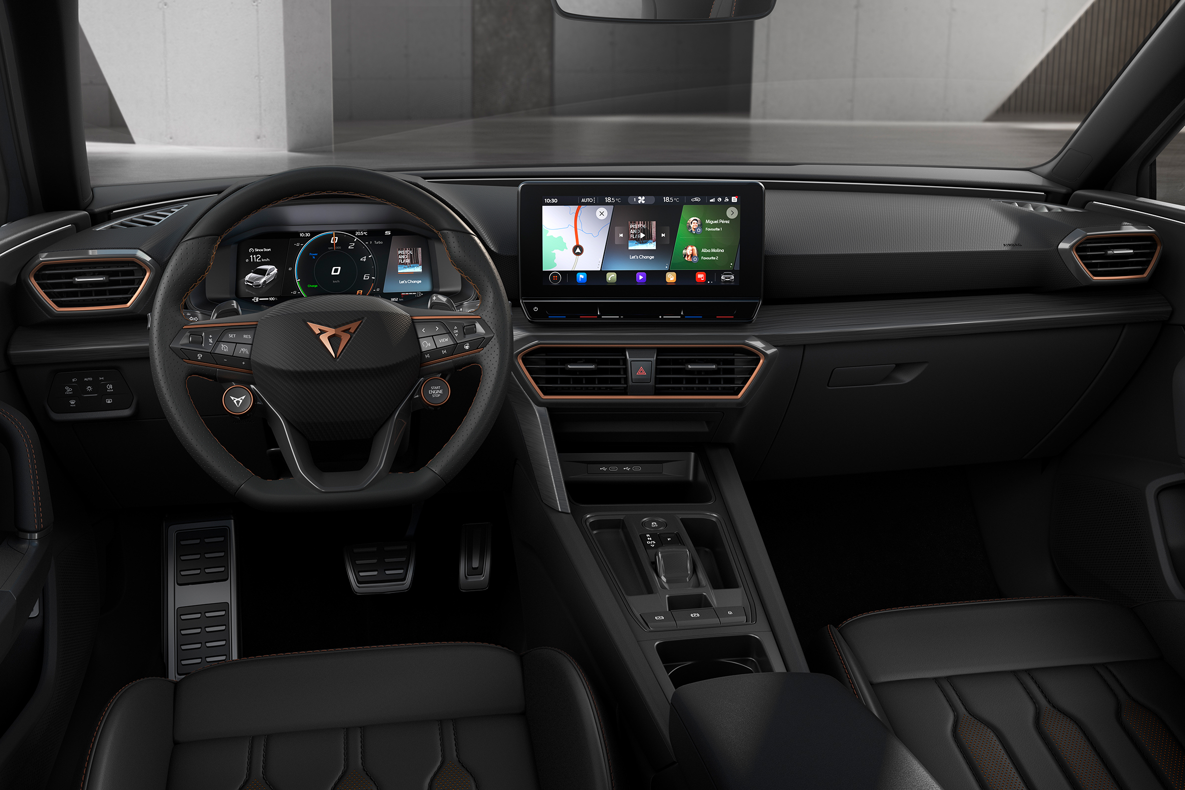 Cupra Leon - interior