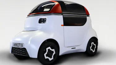 Gordon Murray Design Motive Pod - front 3/4