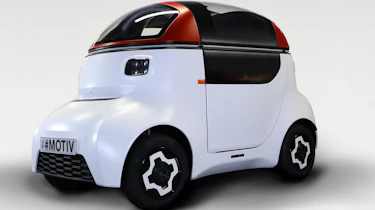 Gordon Murray Design Motive Pod - front 3/4