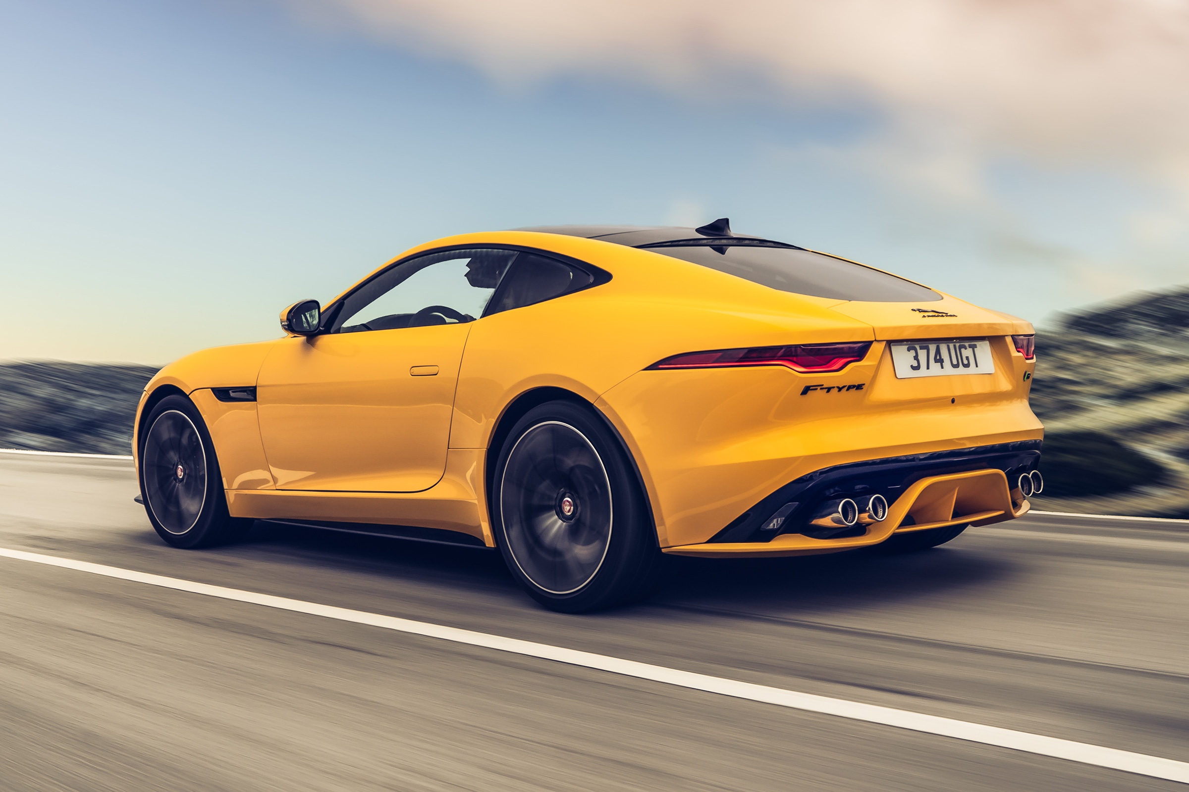 2020 Jaguar F-Type - rear tracking