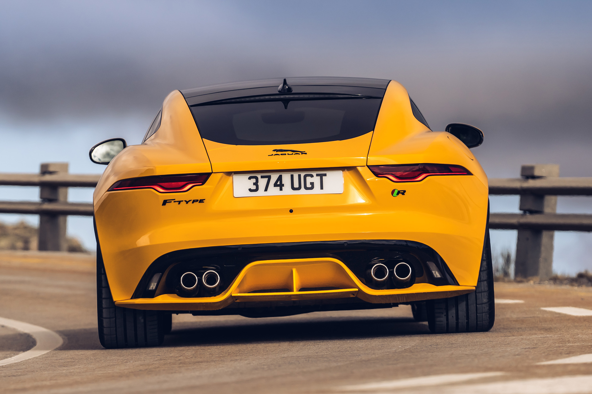 2020 Jaguar F-Type - rear cornering 