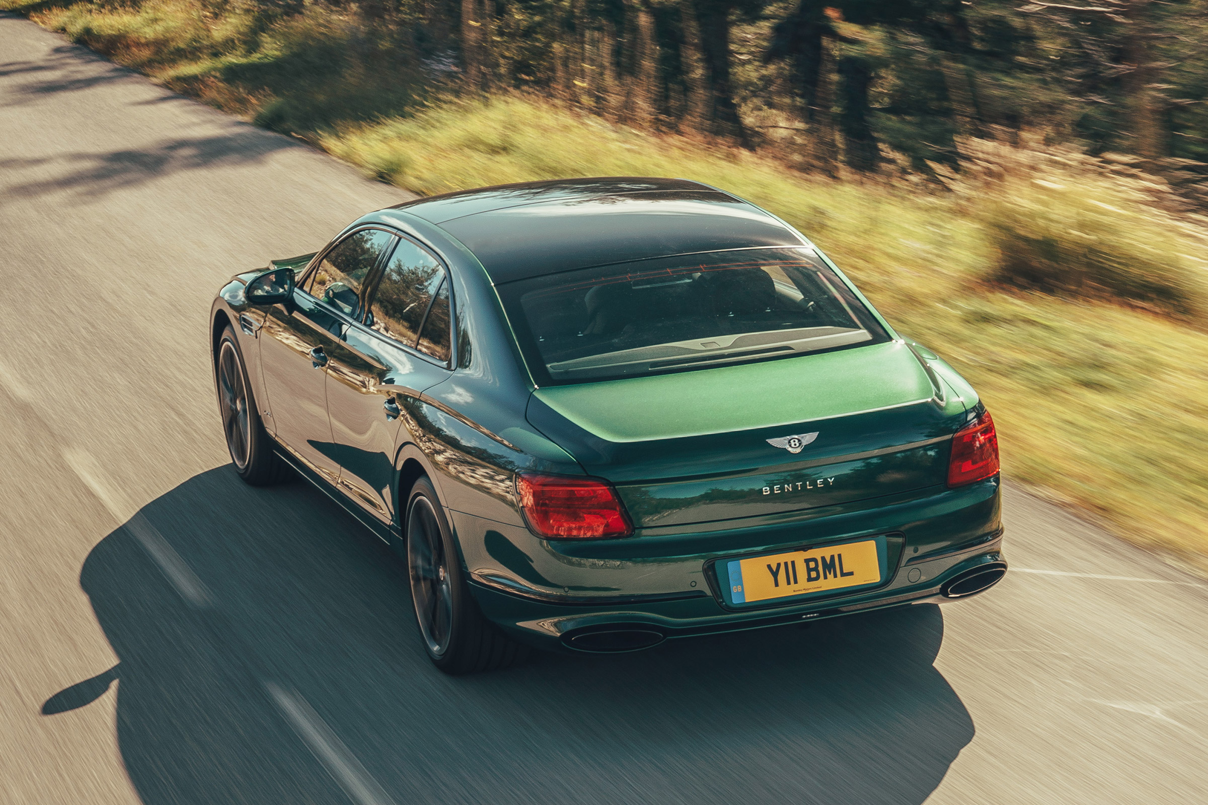 Bentley Flying Spur Verdant - Rear Tracking