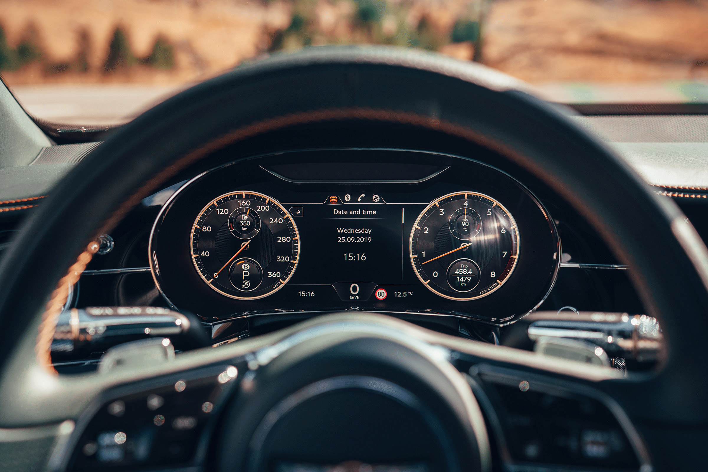 Bentley Flying Spur Verdant - Instrument Binnacle