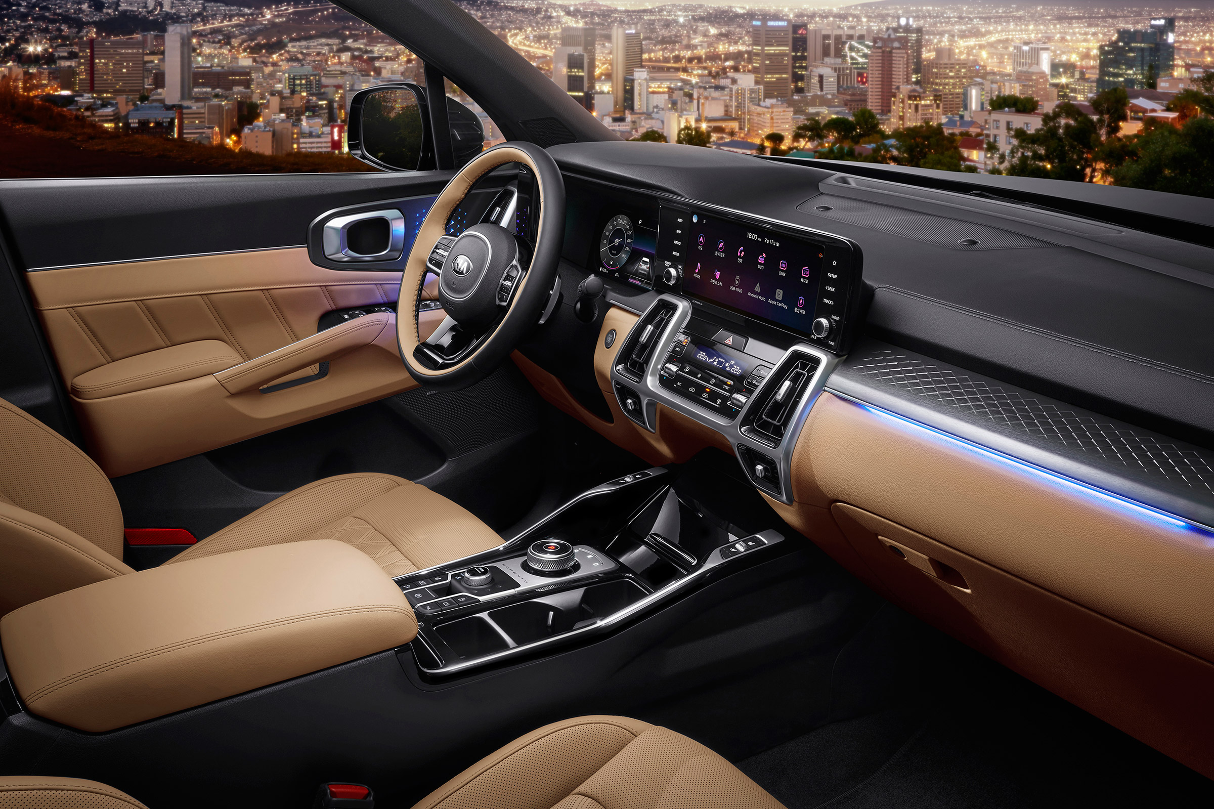 Kia Sorento - cabin