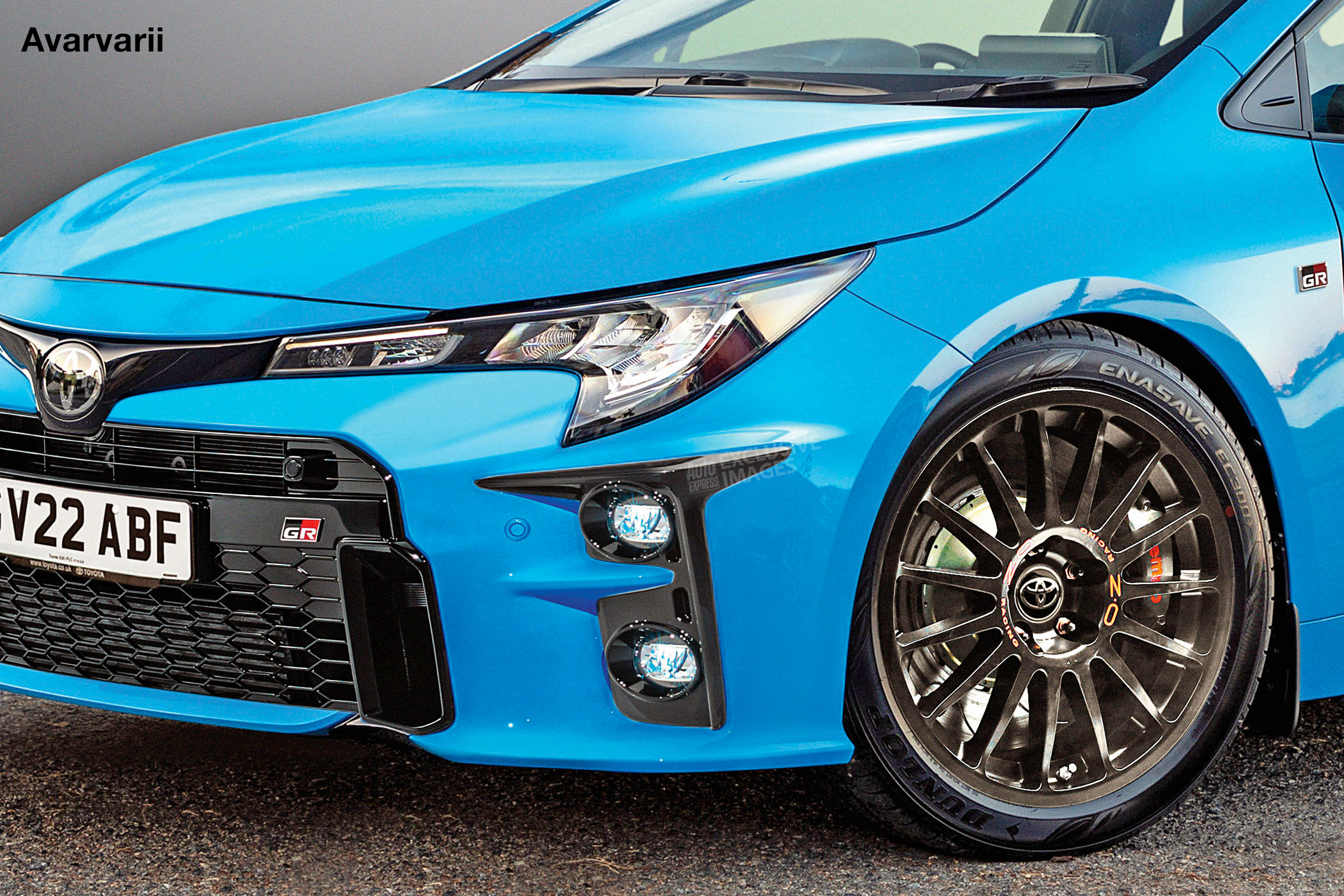 Toyota GR Corolla - front detail (watermarked)
