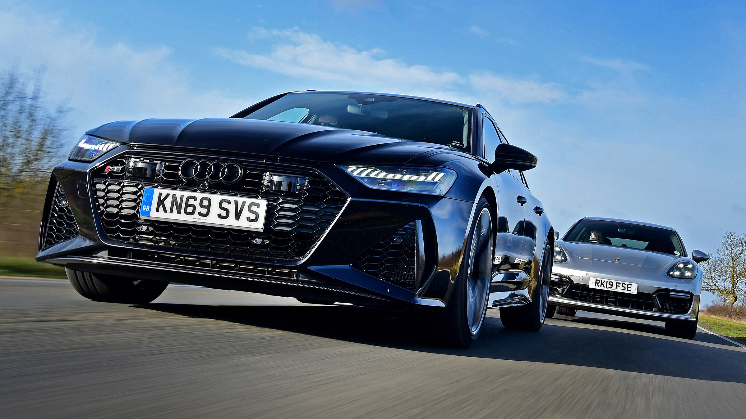 Audi RS 6 Avant vs Porsche Panamera Sport Turismo