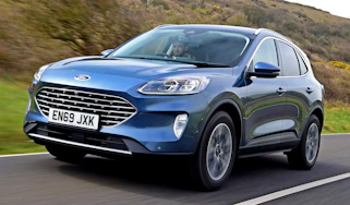 Ford Kuga driving front