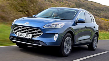 Ford Kuga driving front
