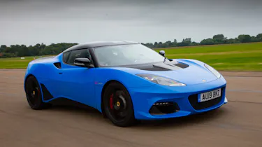 Lotus Evora driving