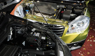 Jump start a car