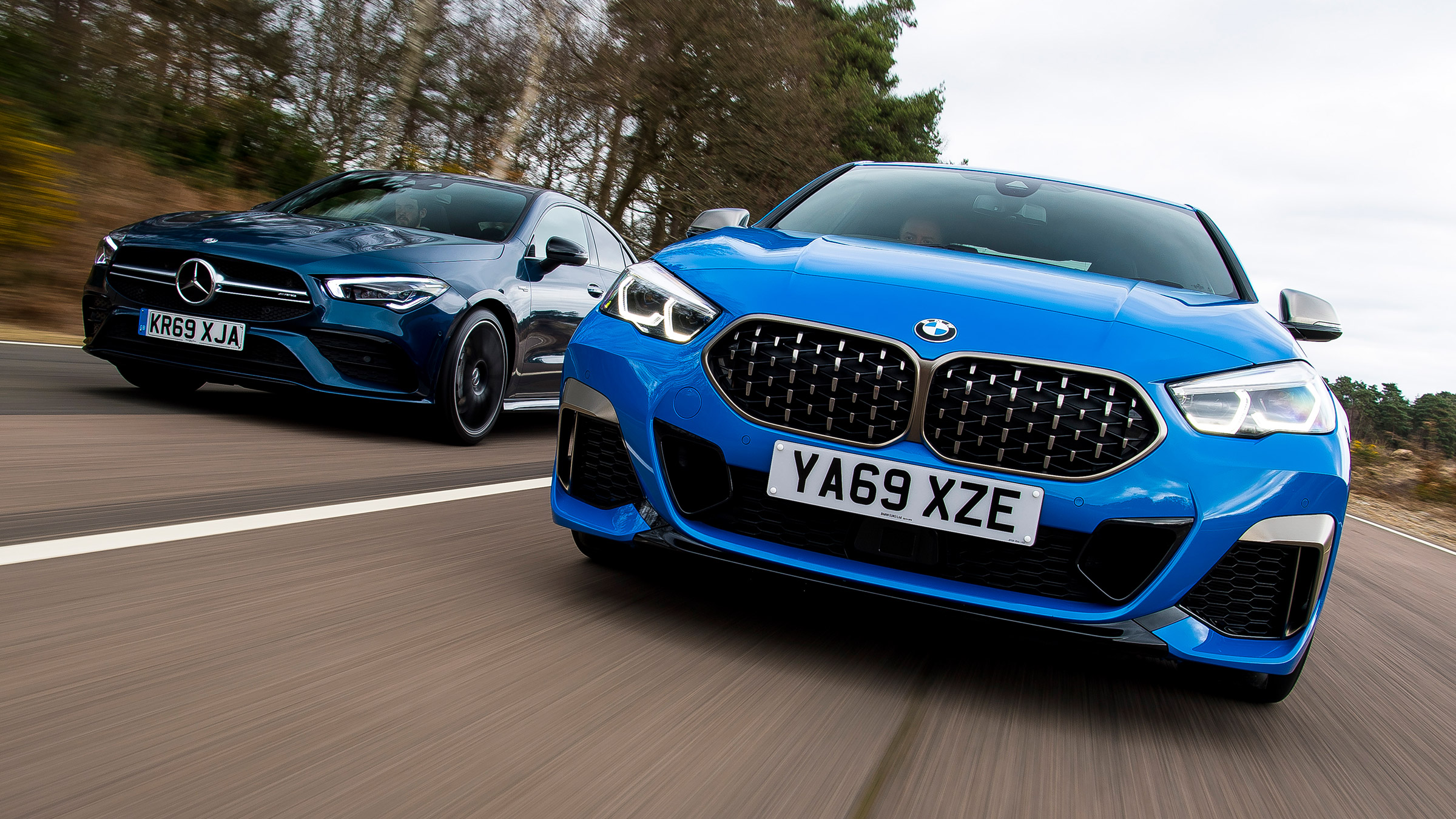 BMW M235i Gran Coupe vs Mercedes-AMG CLA