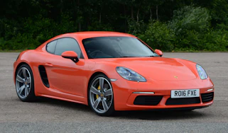 Used Porsche 718 Cayman - front