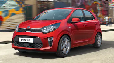 Toyota Aygo driving