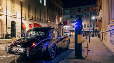 Lunaz XK120 charging