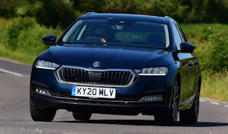 Skoda Octavia Estate - front cornering