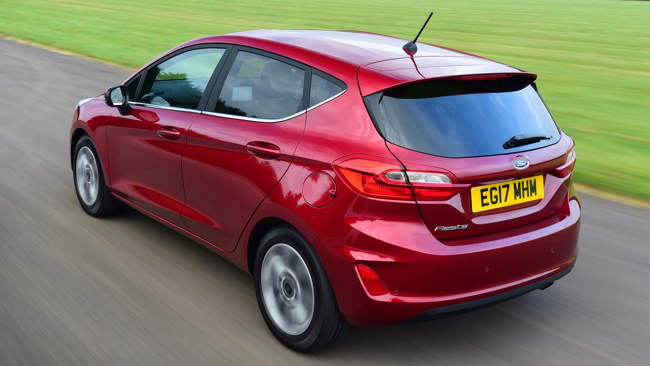 Used Ford Fiesta - rear 3/4