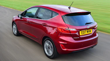 Used Ford Fiesta - rear 3/4
