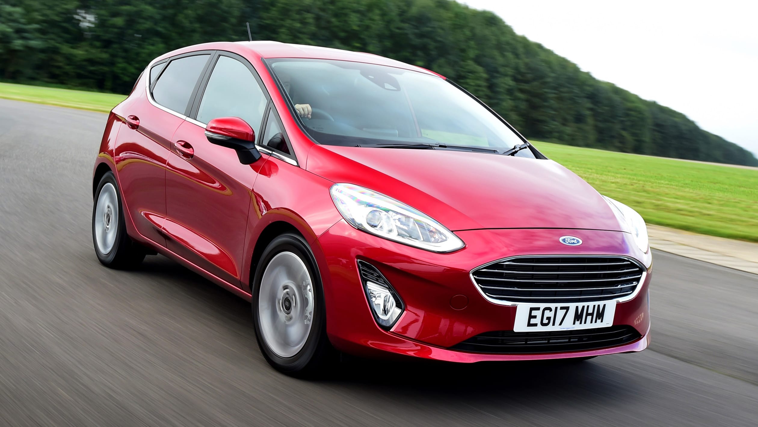 Used Ford Fiesta - front 3/4