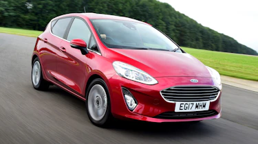 Used Ford Fiesta - front 3/4