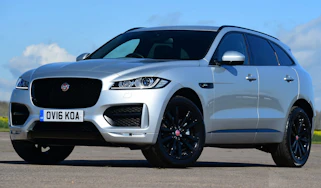 silver used jaguar f-pace