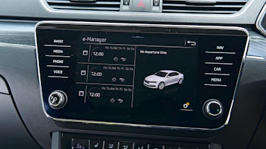 Skoda Superb iV long termer - first report infotainment