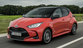 Toyota Yaris driving image