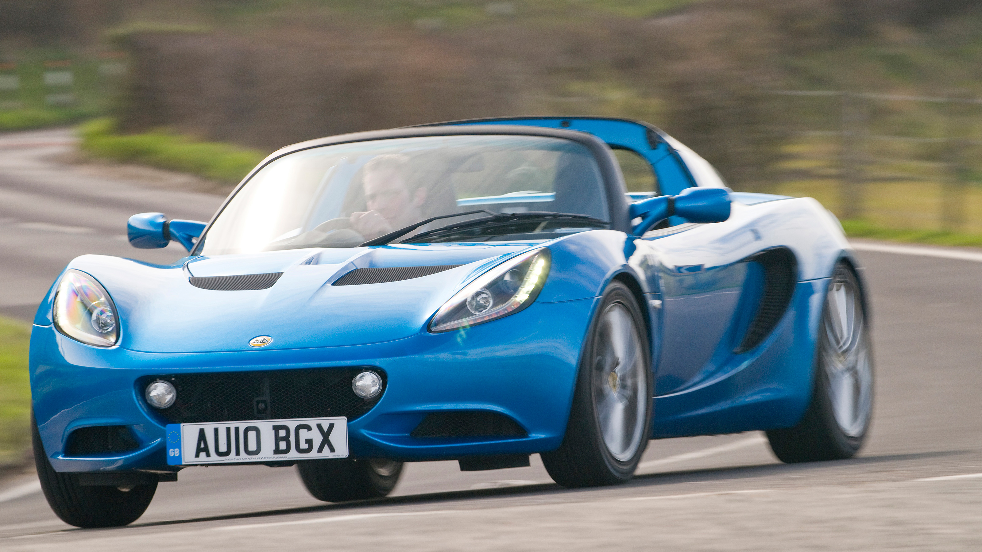 Lotus Elise driving