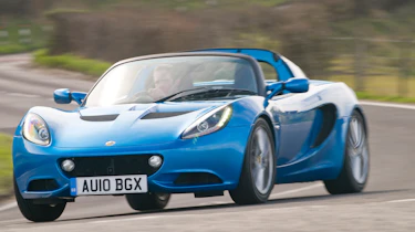Lotus Elise driving
