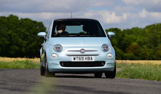 Fiat 500 Hybrid - front cornering