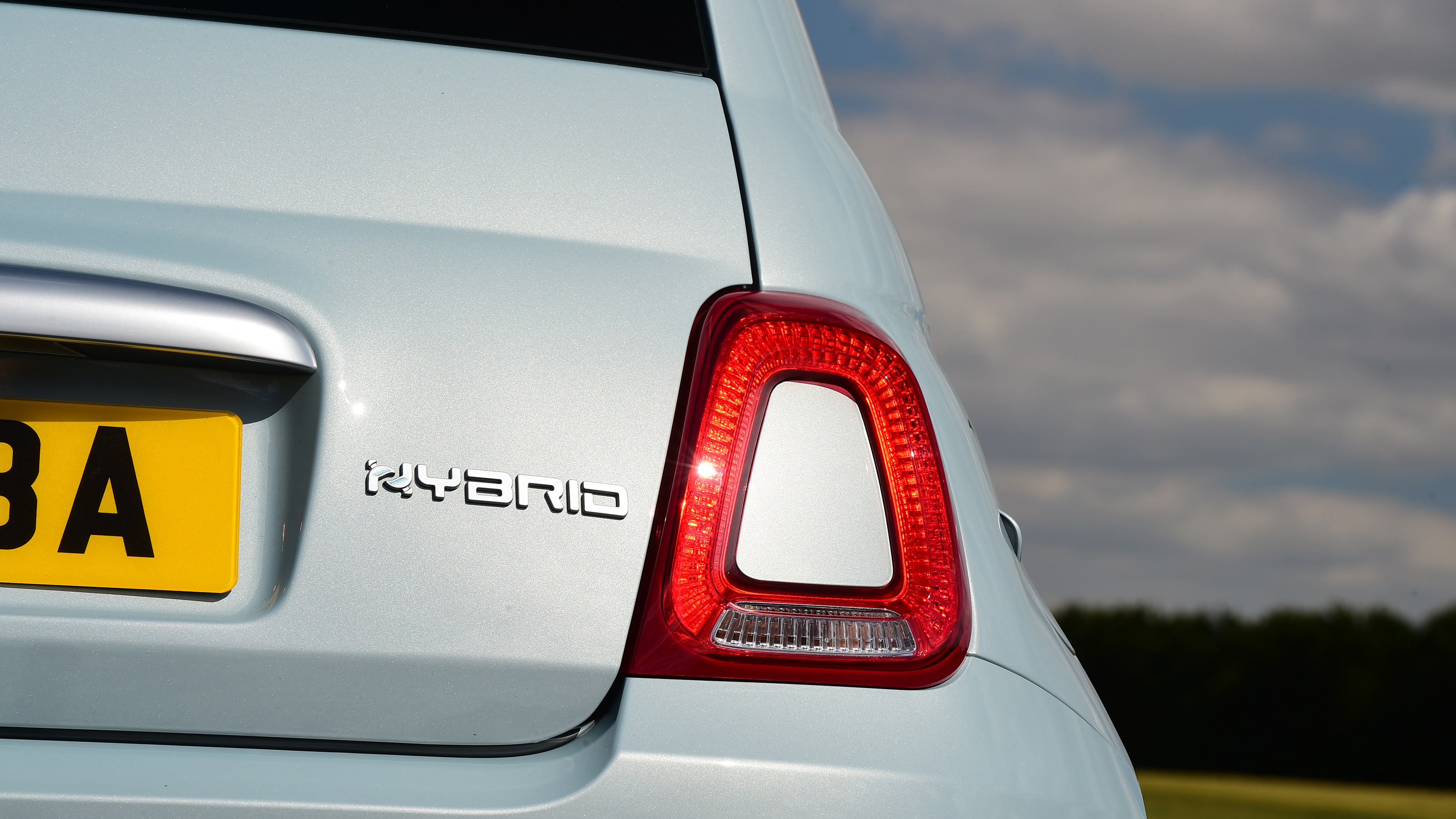 Fiat 500 Hybrid - tail light