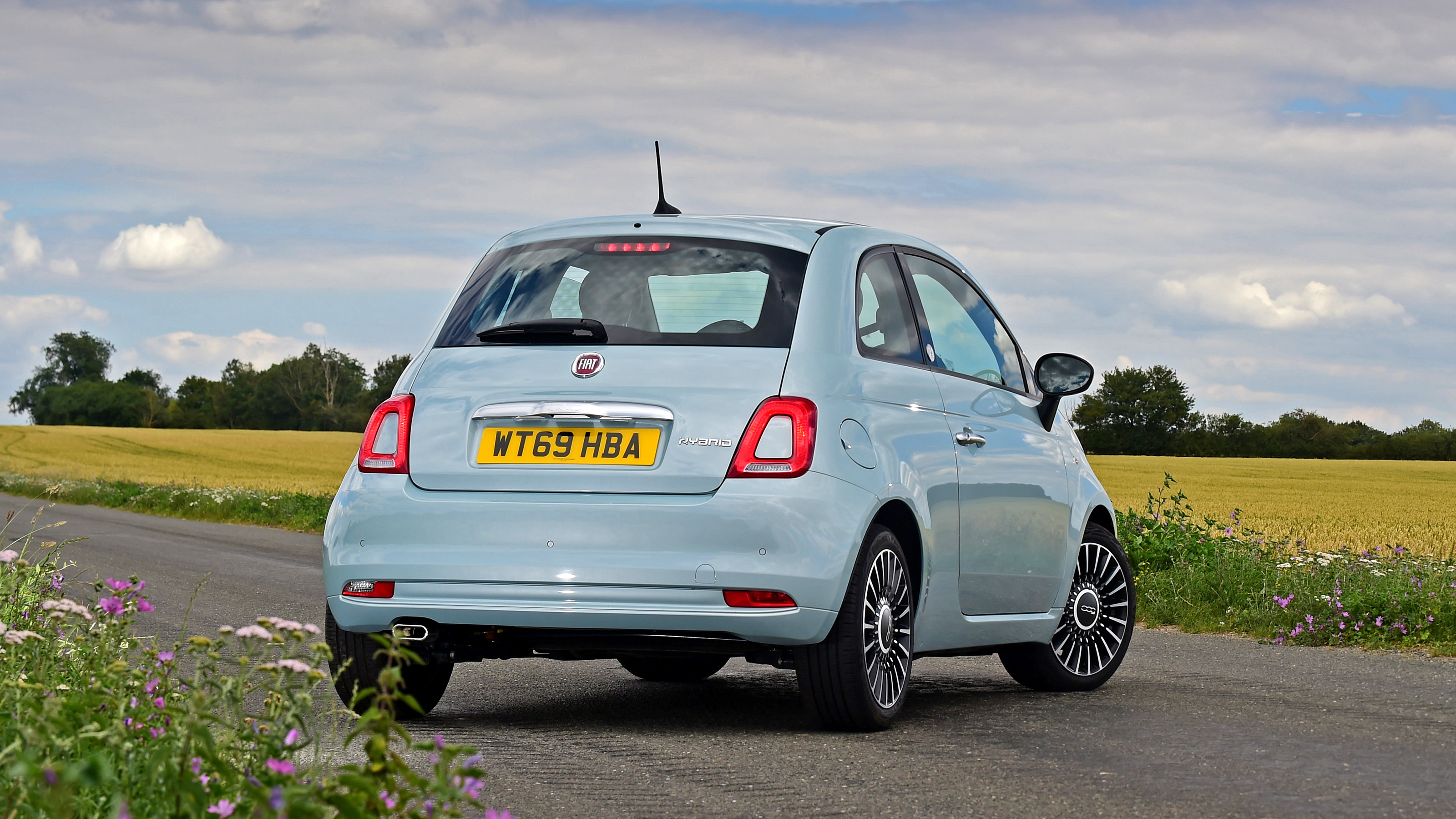 Fiat 500 Hybrid - rear static