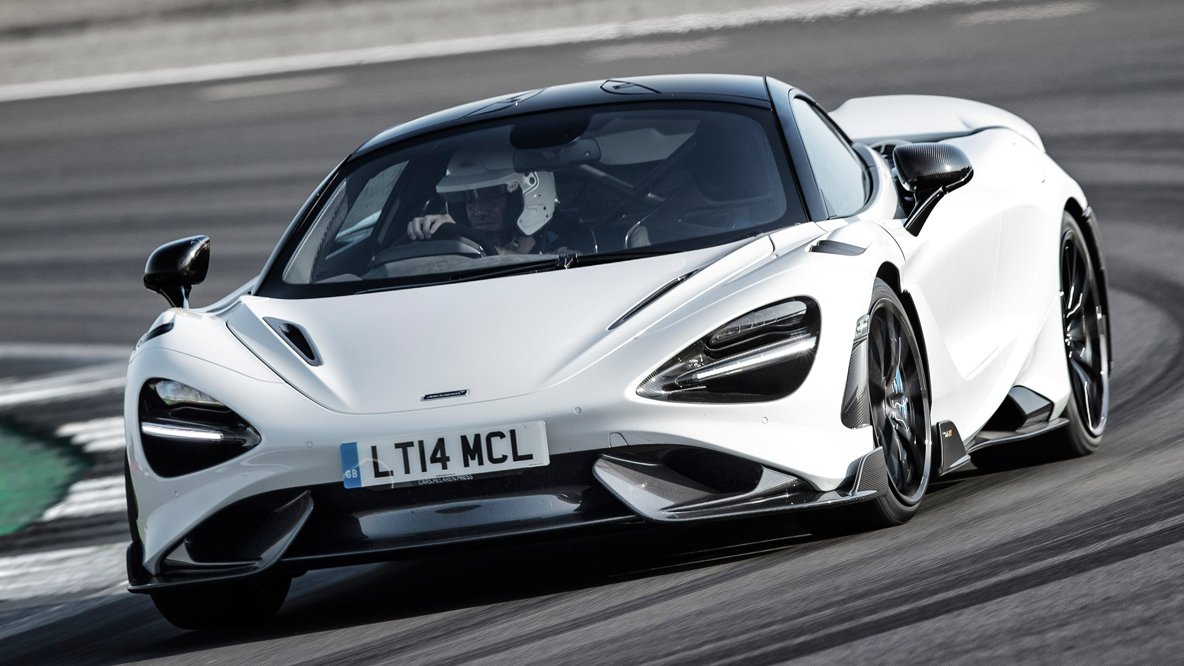 McLaren 765LT - front tracking