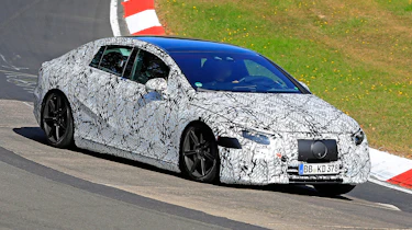 Mercedes EQS spyshot 2