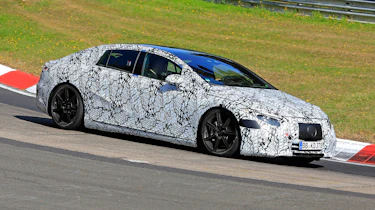 Mercedes EQS spyshot 3