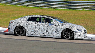 Mercedes EQS spyshot 4
