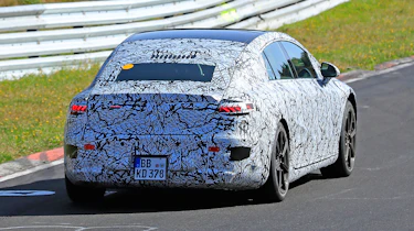 Mercedes EQS spyshot 7