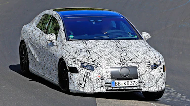 Mercedes EQS spyshot 1