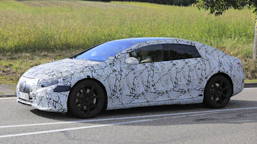 Mercedes EQS spyshot 8