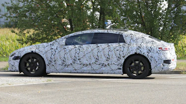 Mercedes EQS spyshot 11