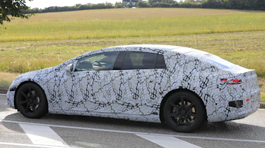 Mercedes EQS spyshot 9