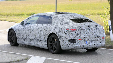 Mercedes EQS spyshot 10
