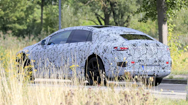Mercedes EQS spyshot 13