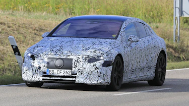 Mercedes EQS spyshot 12