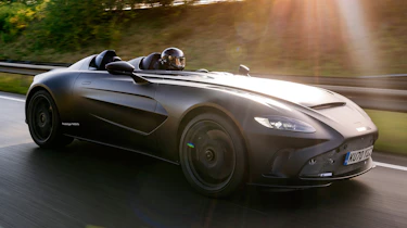 Aston Martin V12 Speedster - front action
