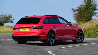 Audi RS 4 Avant long termer first report - rear
