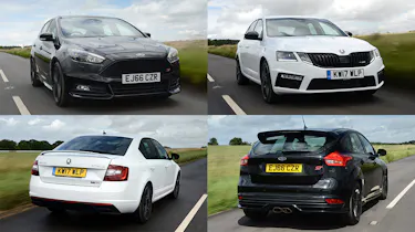 Skoda Octavia vRS 245 vs Ford Focus ST - header