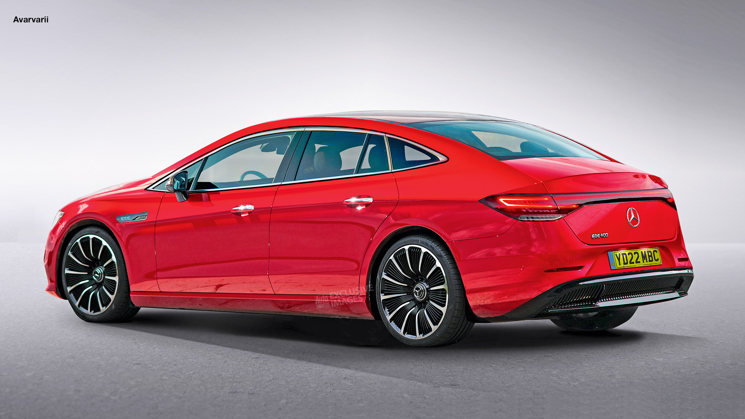 Mercedes EQE - render