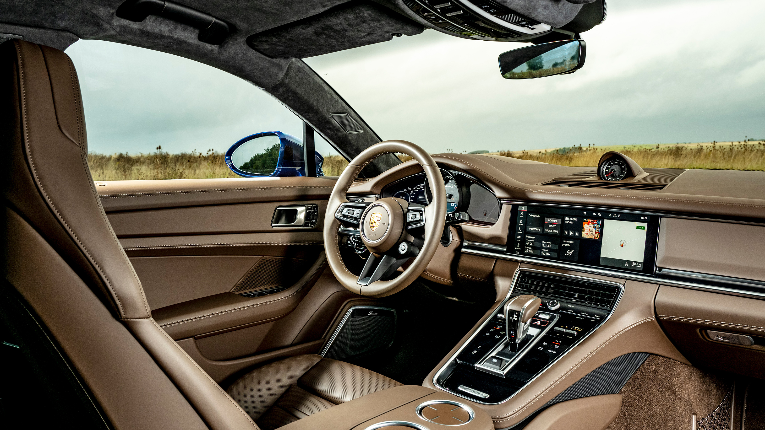 Porsche Panamera - driving